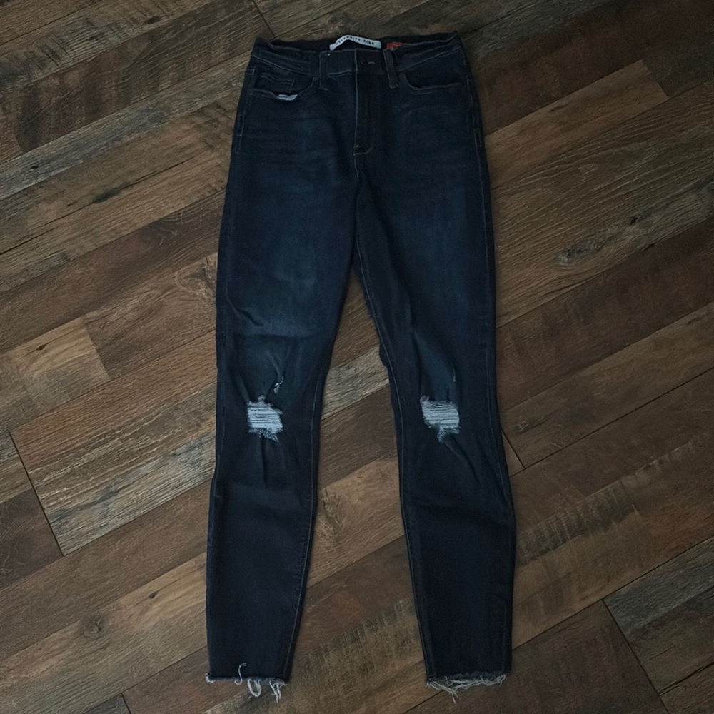 celebrity pink “the spice” dark wash skinny jeans